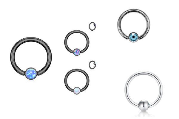Các kiểu dáng khuyên Septum phổ biến - Khuyên CBR