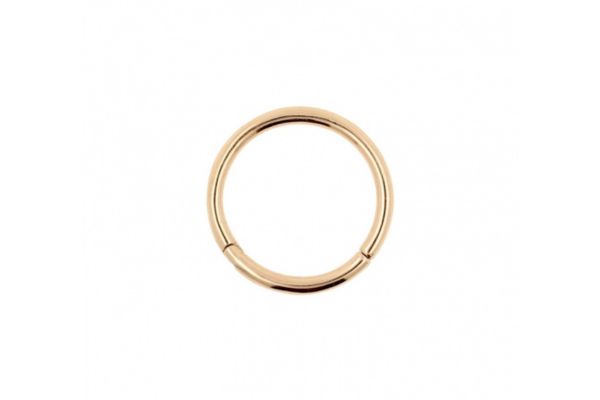 Các kiểu dáng khuyên Septum phổ biến - khuyên tròn