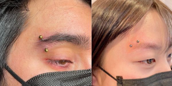 Các kiểu dáng xỏ khuyên chân mày "siêu chất" bị lãng quên