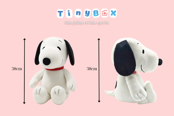 Gấu Bông Snoopy trắng - Trung