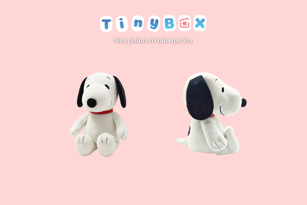 Gấu Bông Snoopy trắng - Nhỏ