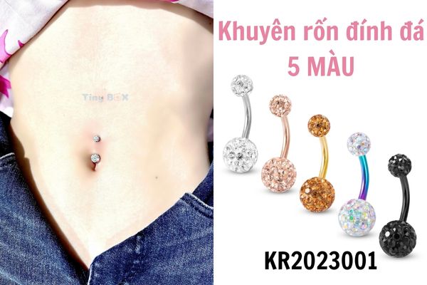Hình ảnh xỏ khuyên rốn đẹp tại TinyBox 2/2023