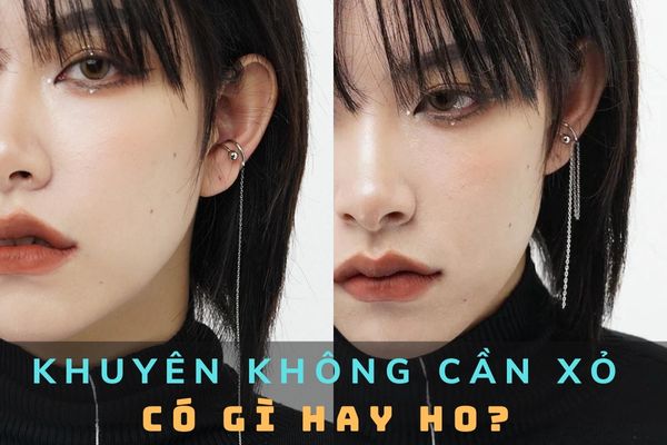 Khuyên không bấm là gì? - ok365vip không cần xỏ