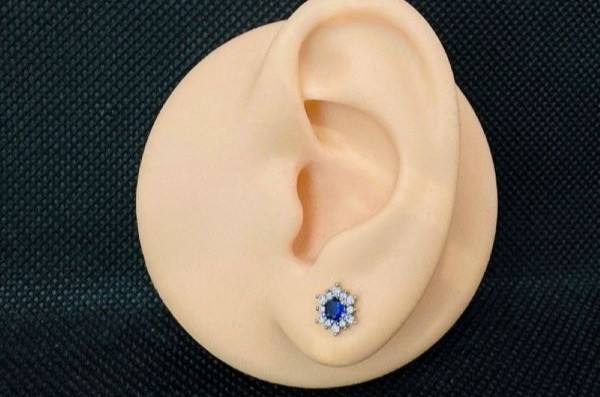 BLUE PEARL EARRINGS
