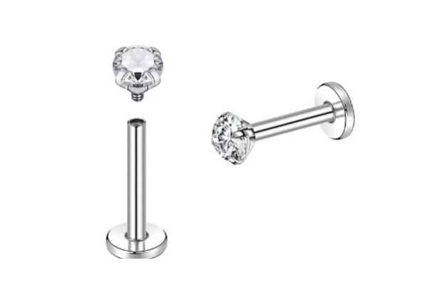 Khuyên tai đính đá nhiều size 