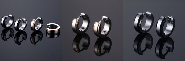 Top 10+ mẫu khuyên tai tròn nam BEST SELLER hiện nay
