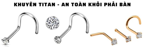 Khuyên titanium là gì? - Chất liệu khuyên tai titan có tốt không?