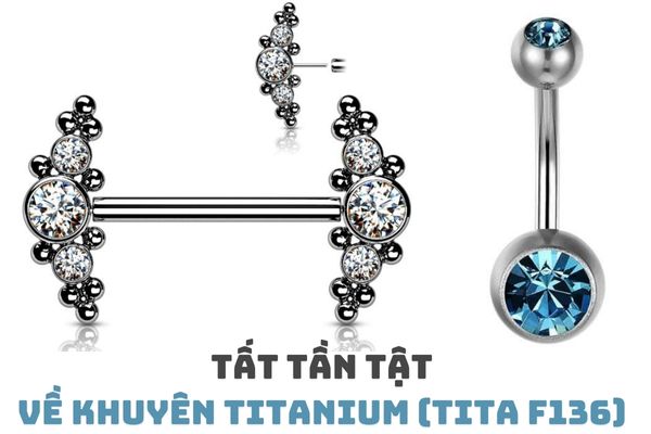 Khuyên titanium là gì? - Chất liệu khuyên tai titan có tốt không?