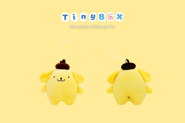 Móc khóa thú bông Pompompurin