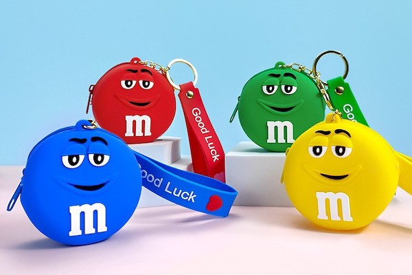 Móc khóa túi kẹo M&M