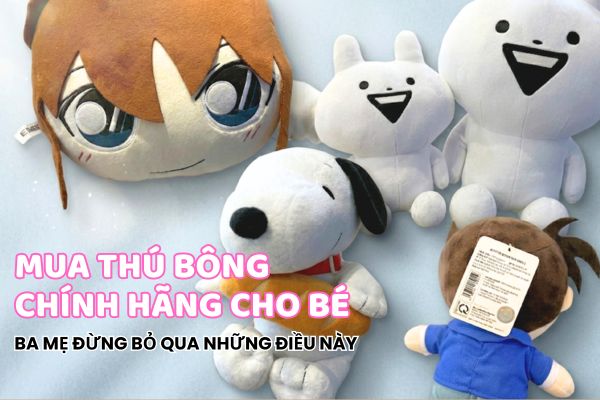 Mua Thú Bông Chính Hãng Cho Bé tại Tinybox