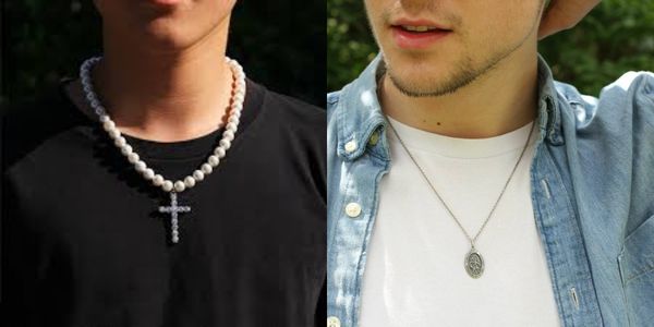 Nên đeo dây chuyền dài hay ngắn? - Size chuẩn cho nam và nữ