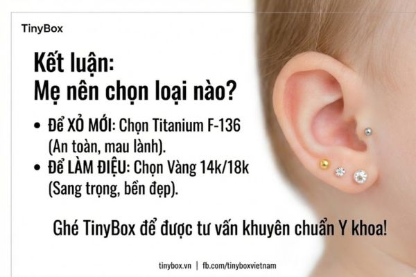 Nên mua Vàng tây, Bạc ta hay Titanium cho ok365m của bé?