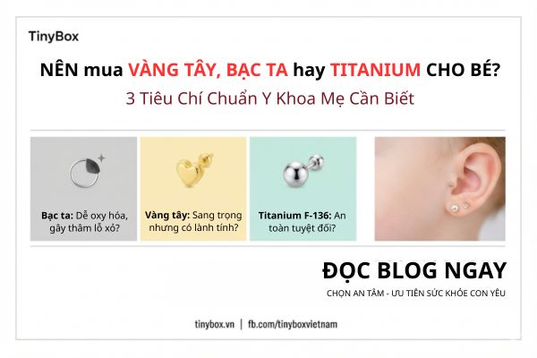 Nên mua Vàng tây, Bạc ta hay Titanium cho ok365m của bé?