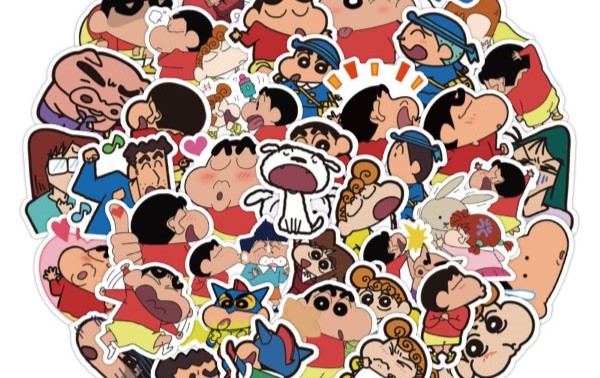 Set 60 miếng Sticker - Shin cậu bé bút chì