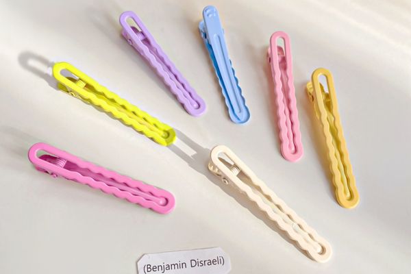 Set kẹp tóc mỏ vịt gợn sóng 
