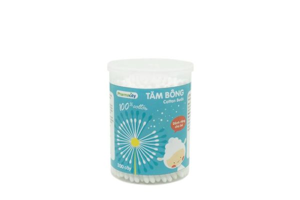 Tăm bông em bé 200 que - Cotton Buds