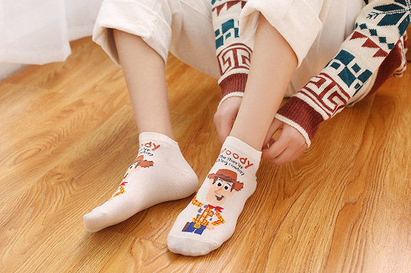 Tất unisex hoạt hình ToyStory - Nhân vật Woody