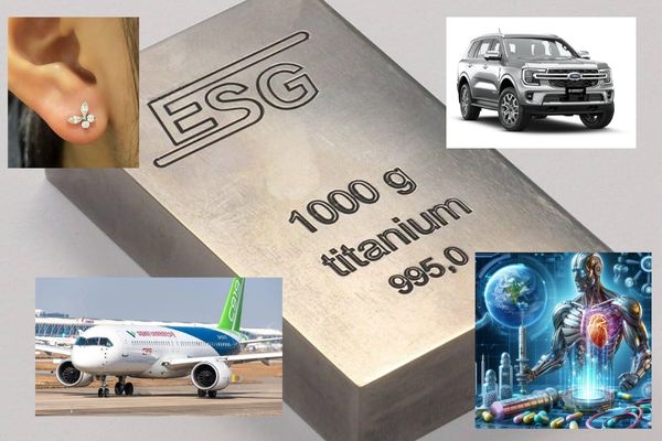 Titanium có đắt hơn vàng không?