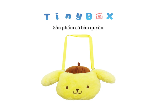 Túi bông mặt Pompompurin