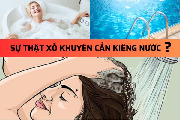 Xỏ khuyên cử nước bao lâu