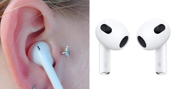 Xỏ Tragus đeo tai nghe được không?