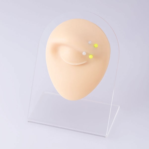 Khuyên chân mày basic nhiều màu - Khuyên tai Rook