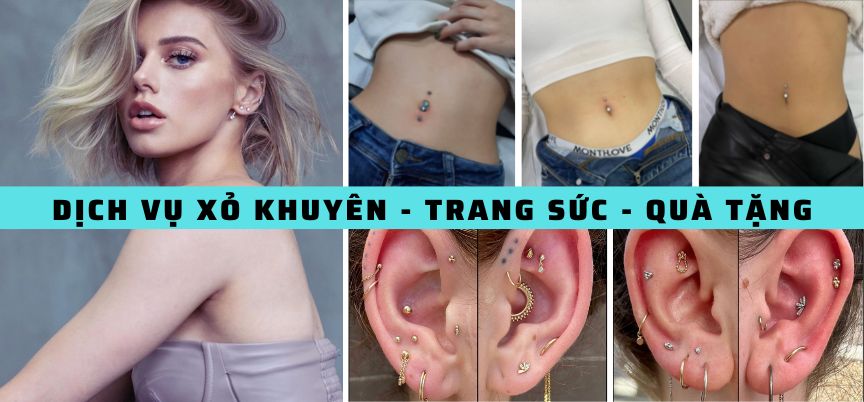 xỏ khuyên mũi bao nhiêu tiền