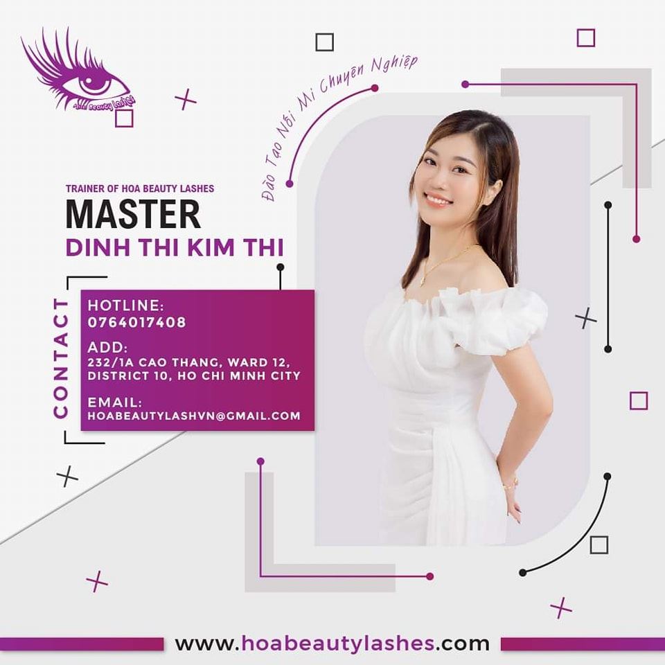 Khóa nối mi classic và volume - Master Đinh Thi