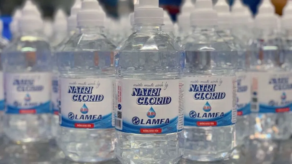 Nước muối sinh lý được ứng dụng nhiều trong y khoa