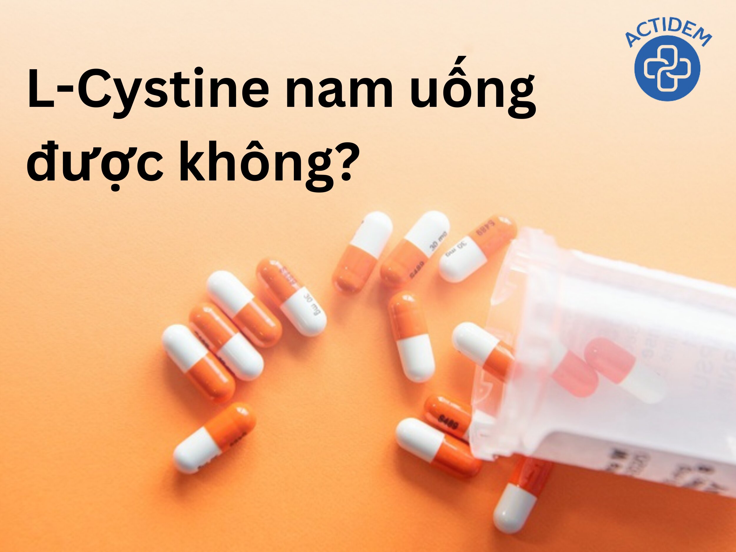 L-Cystine nam uống được không?