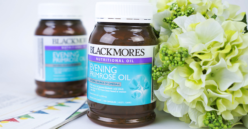 Viên uống giảm mụn chứa tinh dầu hoa anh thảo Blackmores