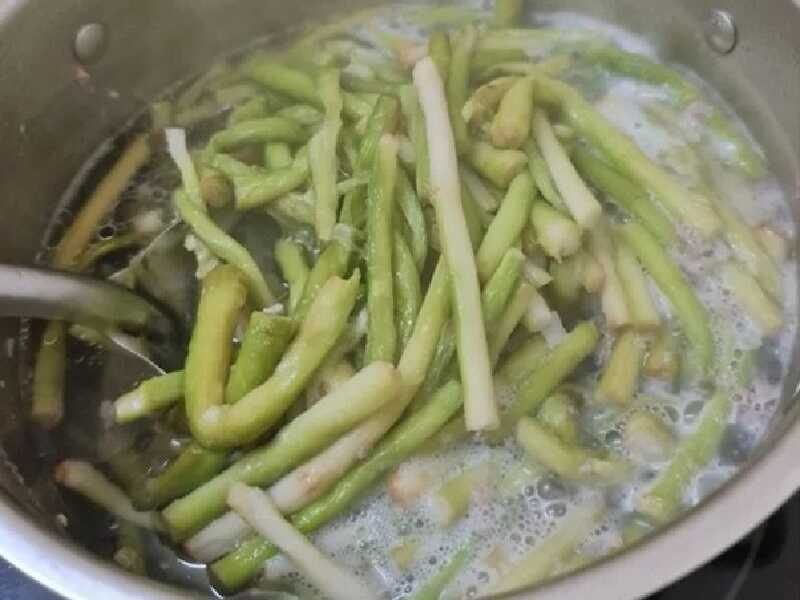 Canh ngó khoai