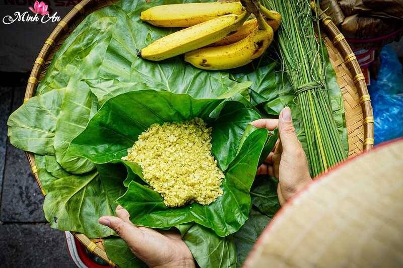 Cốm mộc non Minh An