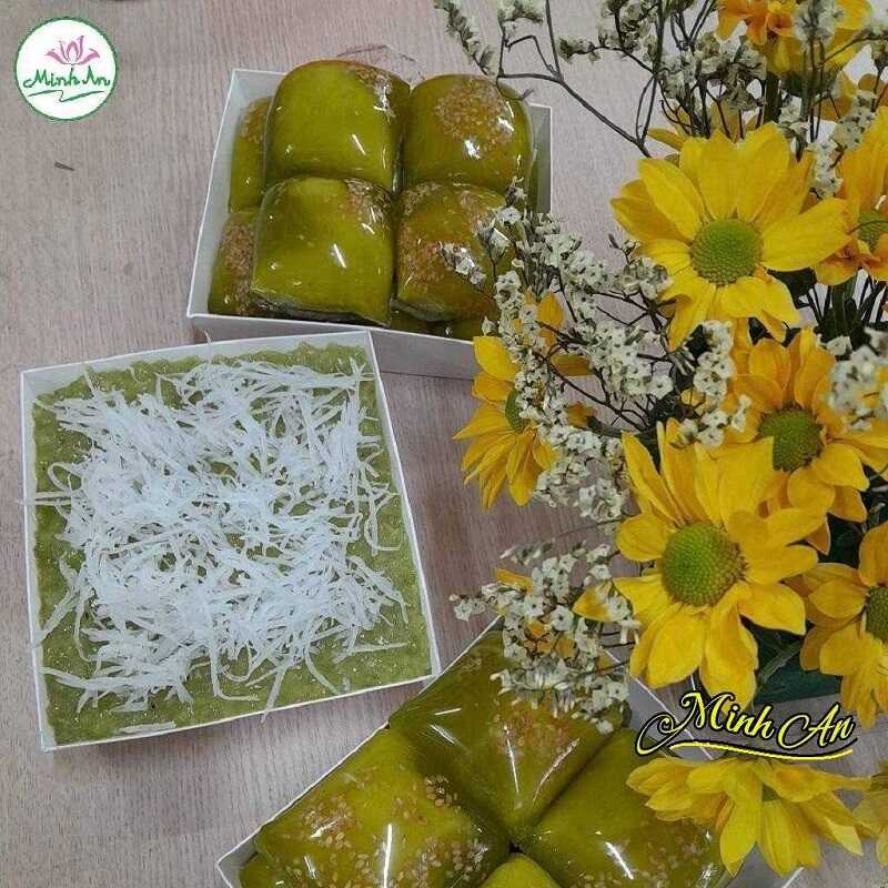 Cốm xào dừa Mễ Trì