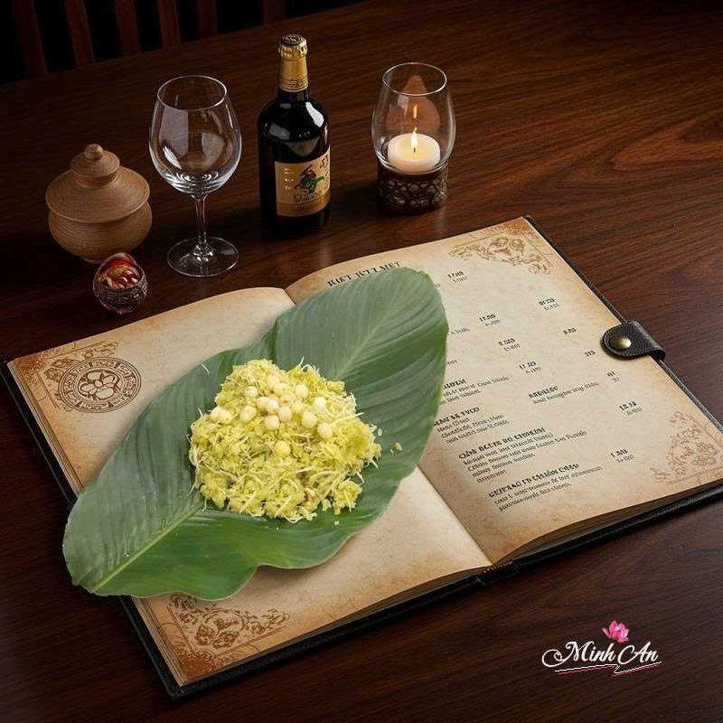 Gói xôi cốm ngon
