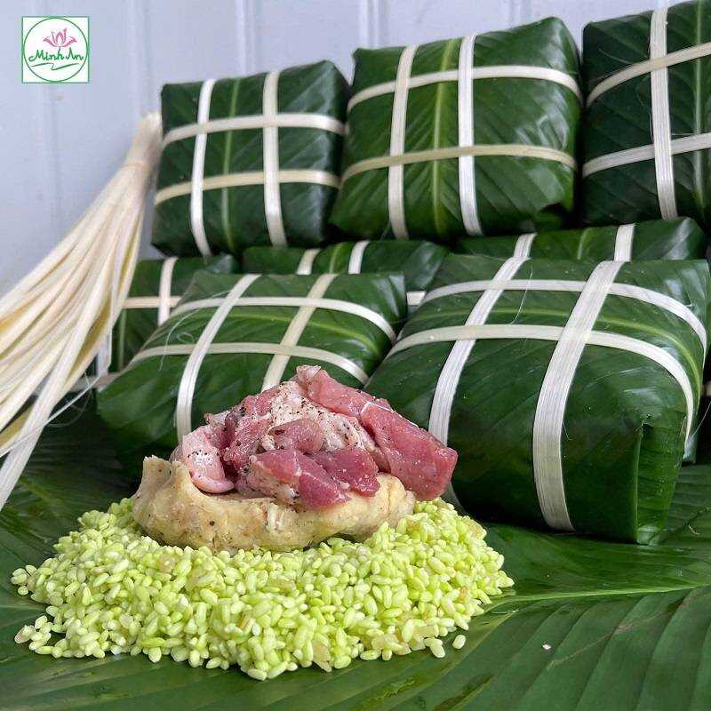 Nguyên liệu bánh chưng cốm