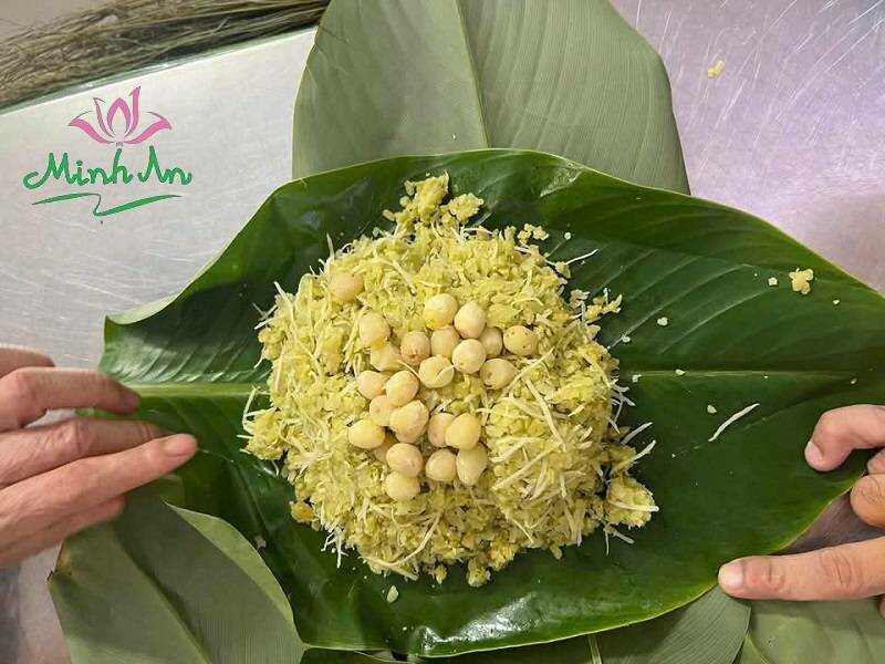 Xôi cốm Mễ Trì
