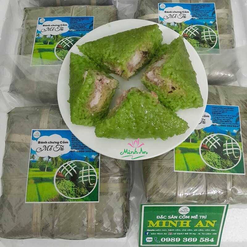Bánh chưng cốm Mễ Trì