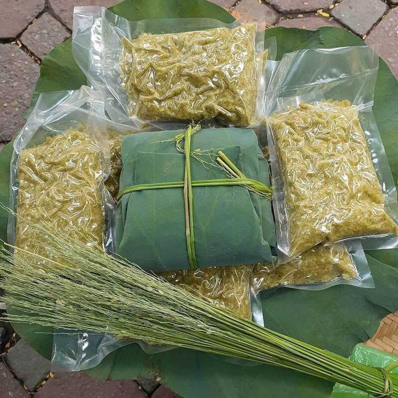 Cốm non Mễ Trì