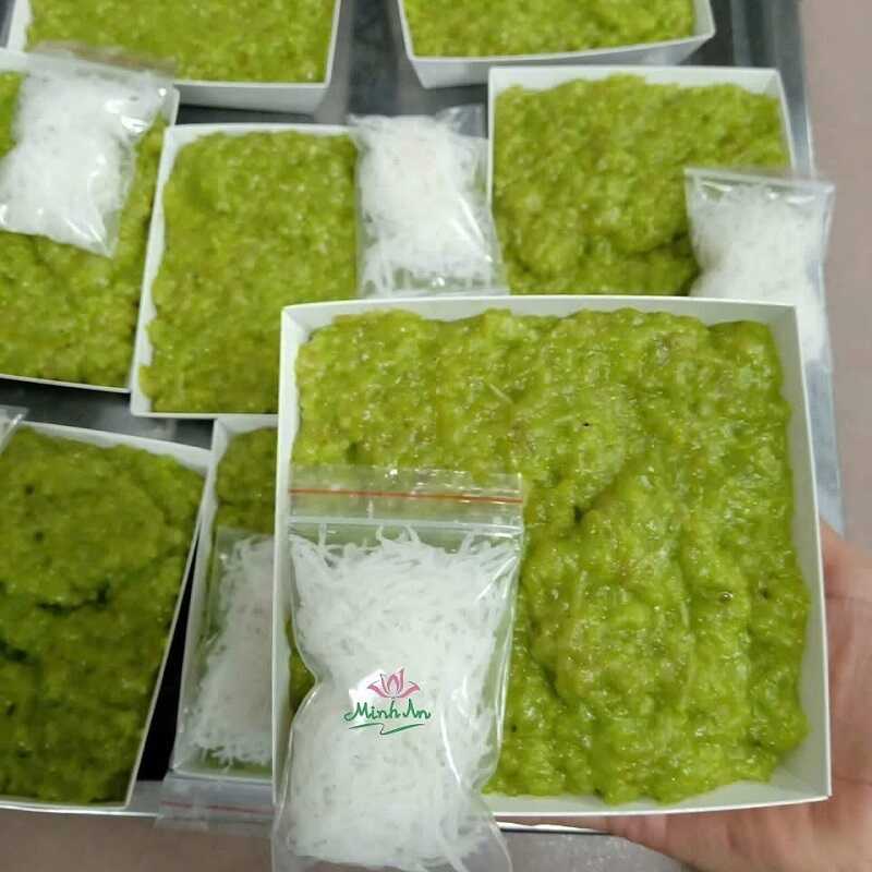 Cốm xào dừa