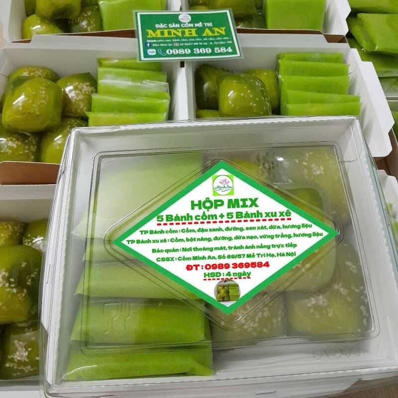 Hộp Mix Bánh cốm bánh xu xê