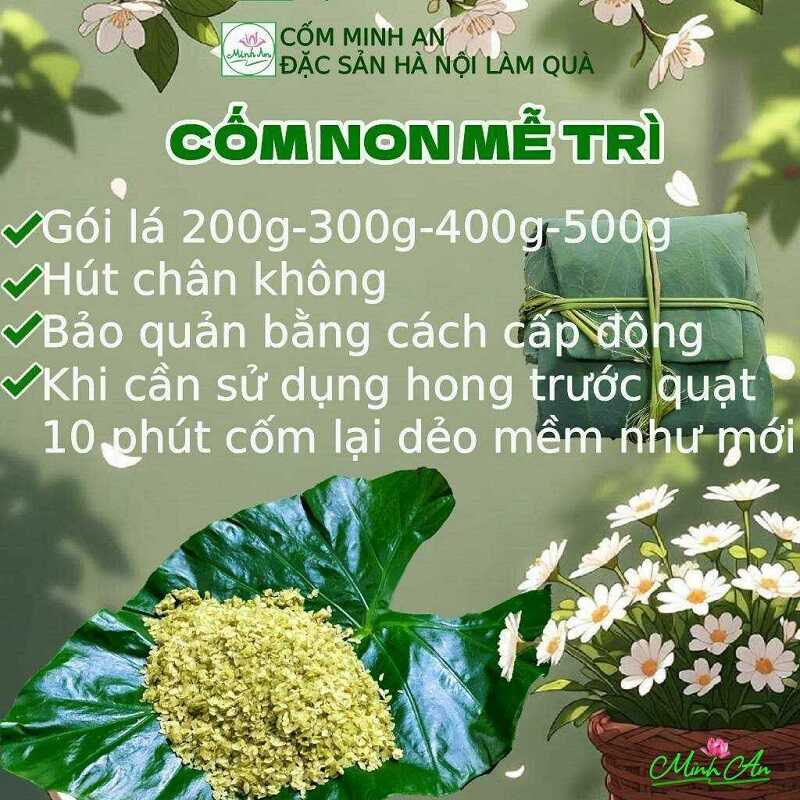 Cốm non Mễ Trì