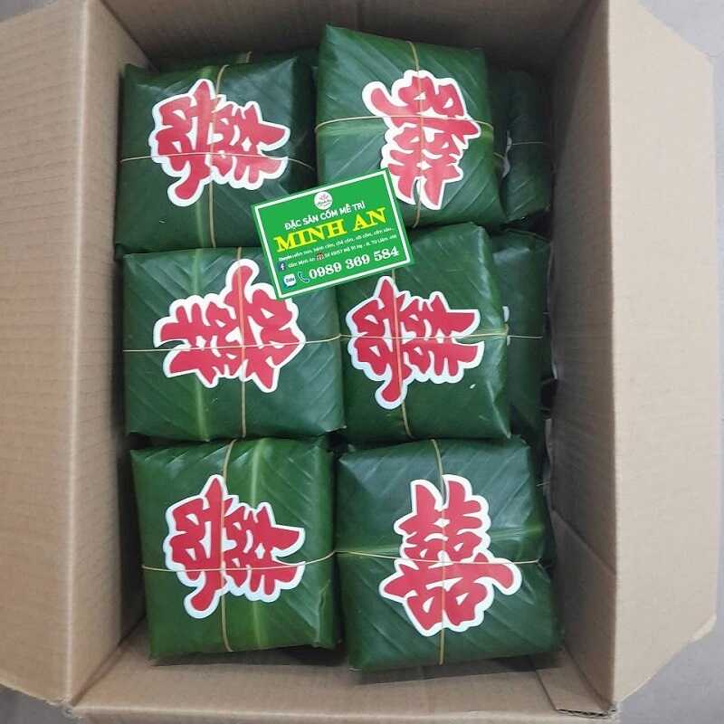 Xôi cốm sen dừa