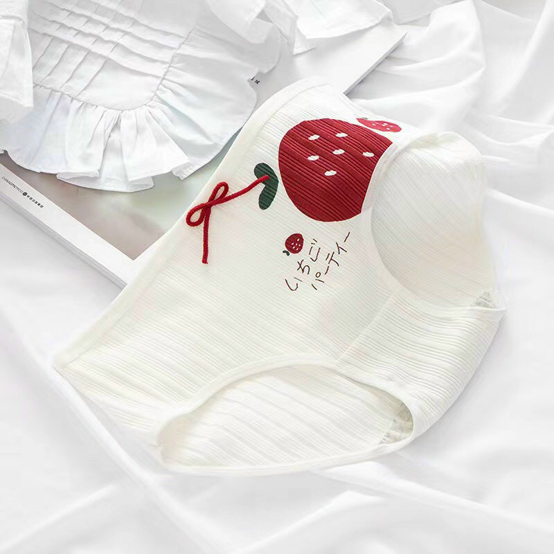 Quần dâu đỏ cotton
