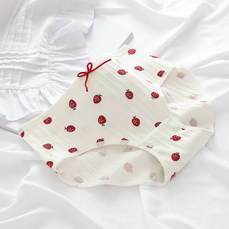 Quần dâu đỏ cotton