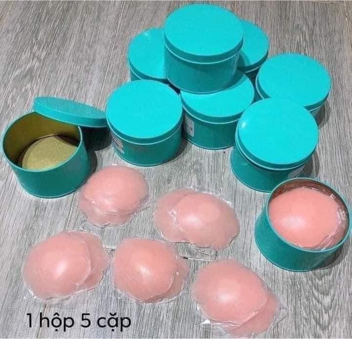 Miếng dán ngực silicon hộp xanh