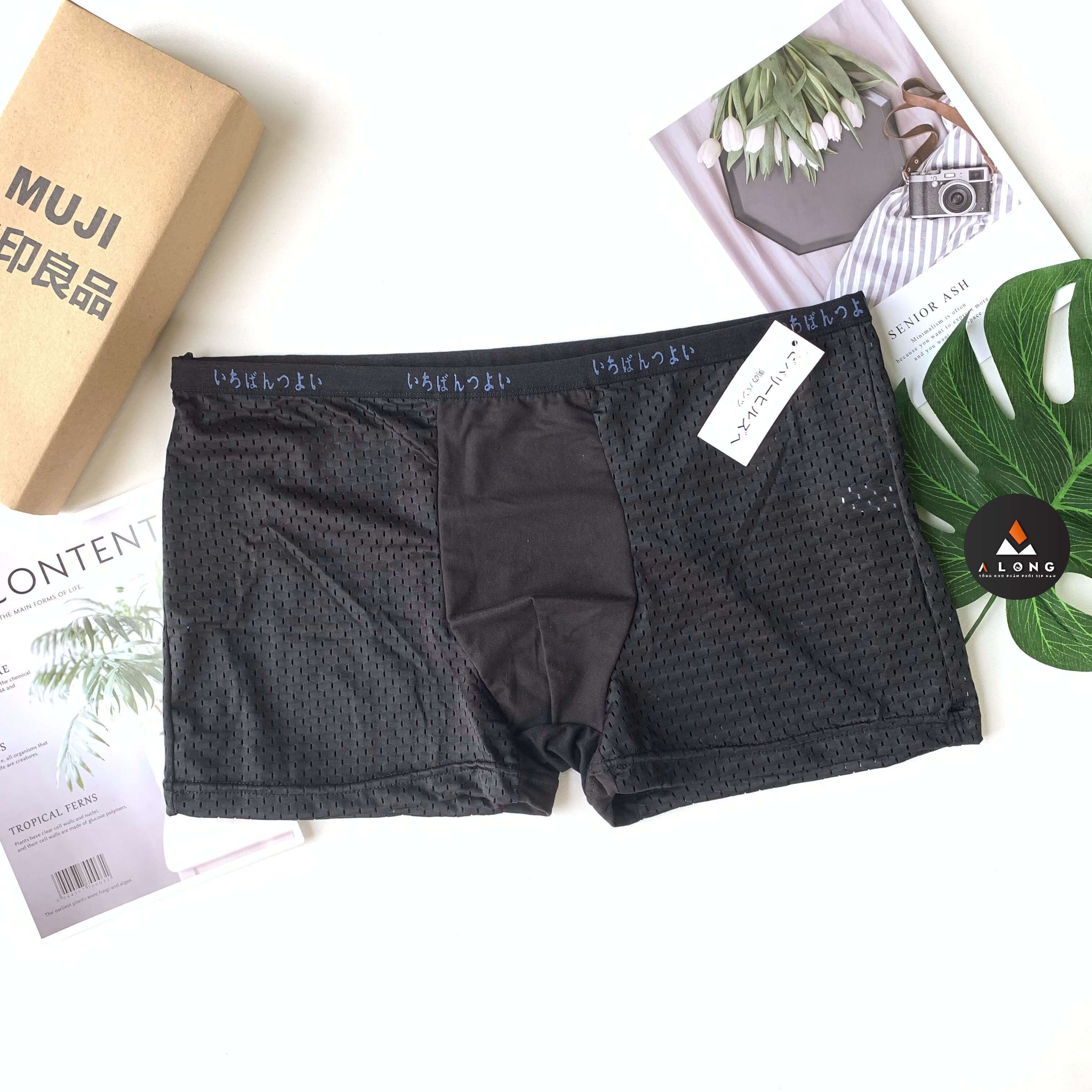 Quần Muji đùi thông hơi