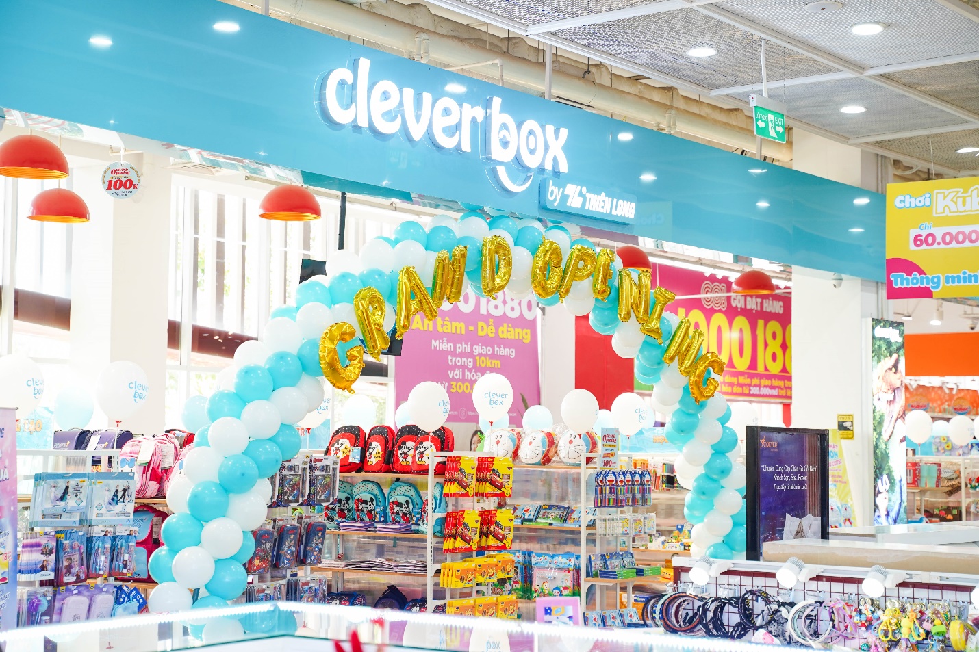 2 cửa hàng Cleverbox của Thiên Long khai trương trong tháng 9: Nâng cao trải nghiệm người dùng