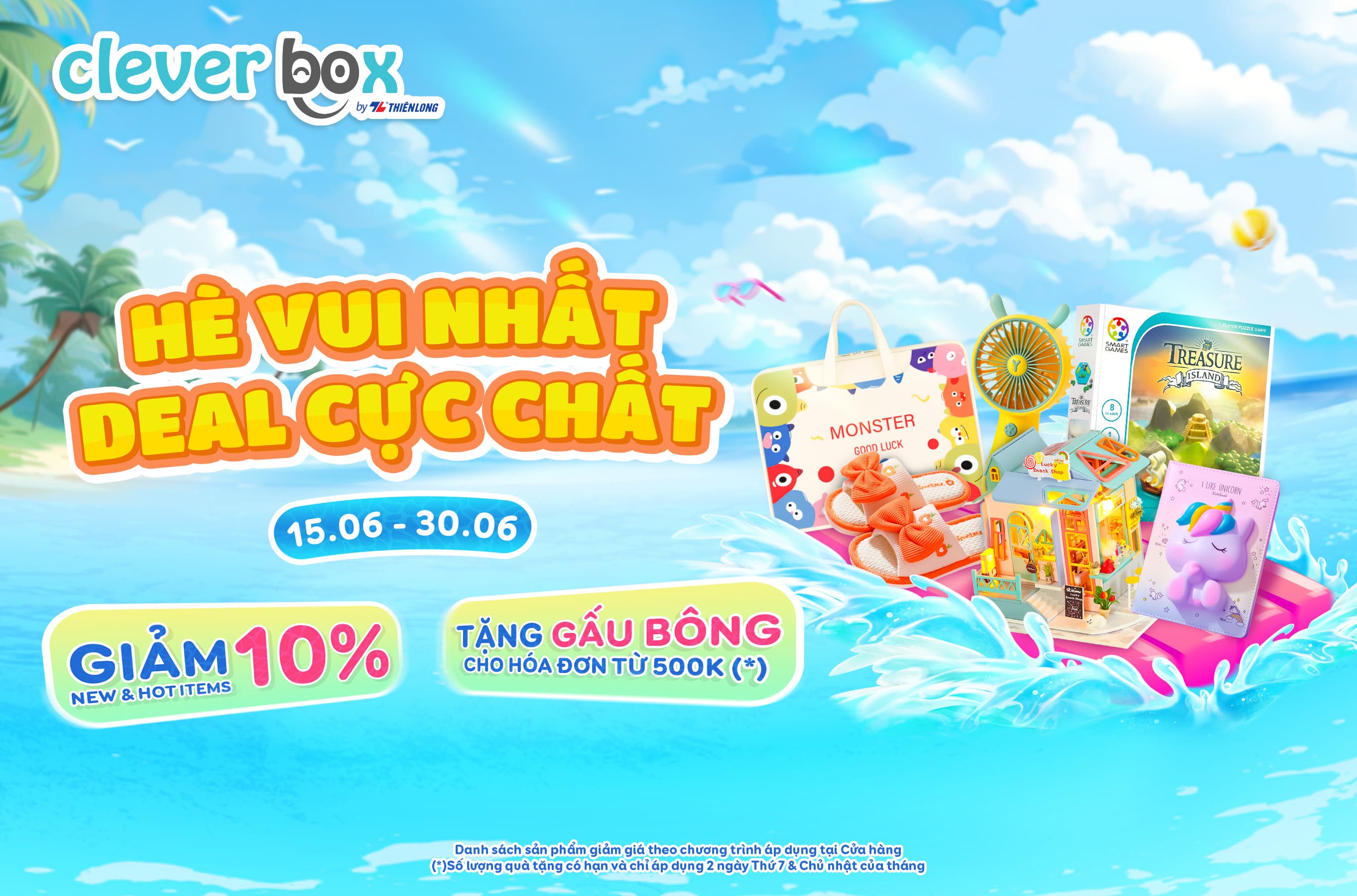 💥 BÙNG NỔ TIỆC HÈ - NHẬN DEAL CỰC CHẤT | 15.06 - 30.06